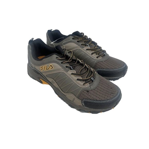 Fila Shoes Men Fila Athletic Shoes Brown At Peake 8 Midland New 95